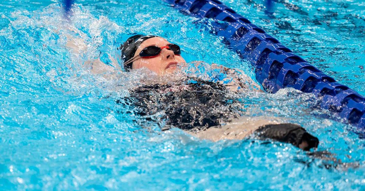 U.S. Paralympics Swimming Paralympic Champion Stickney Grabs